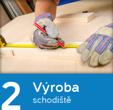 Výroba schodiště